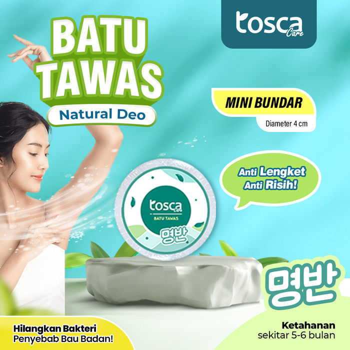 TOSCA Natural Deodorant Batu Tawas deodorant tawas alami