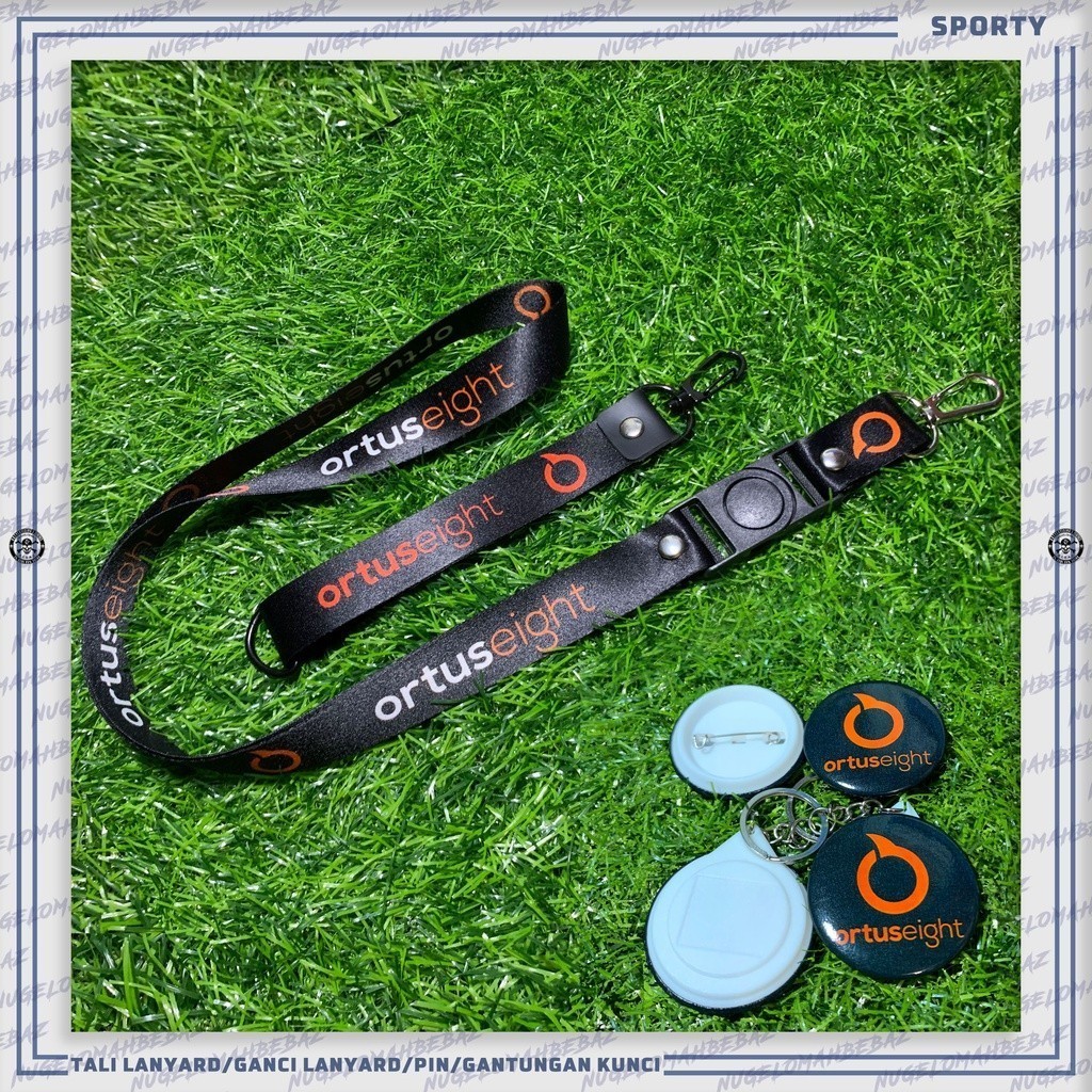 

TALI LANYARD/GANCI/PIN/GANTUNGAN KUNCI/HP - ORTUSEIGHT