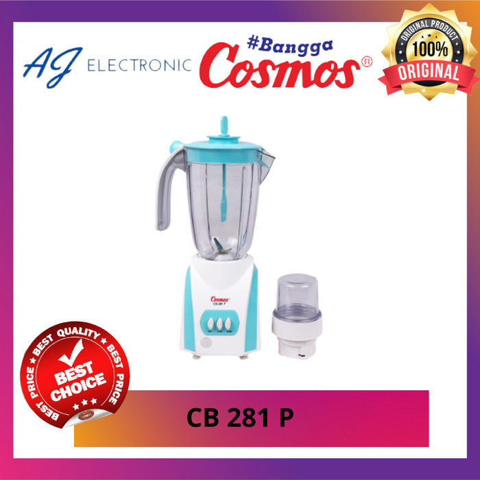 COSMOS BLENDER CB281P / CB-281P / CB 281P (PLASTIK / 2 LITER)