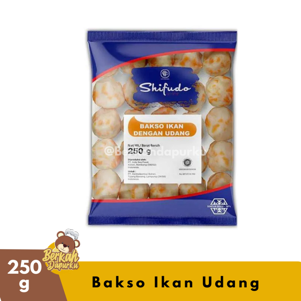 

Shifudo Bakso Udang 250g Olahan Ikan