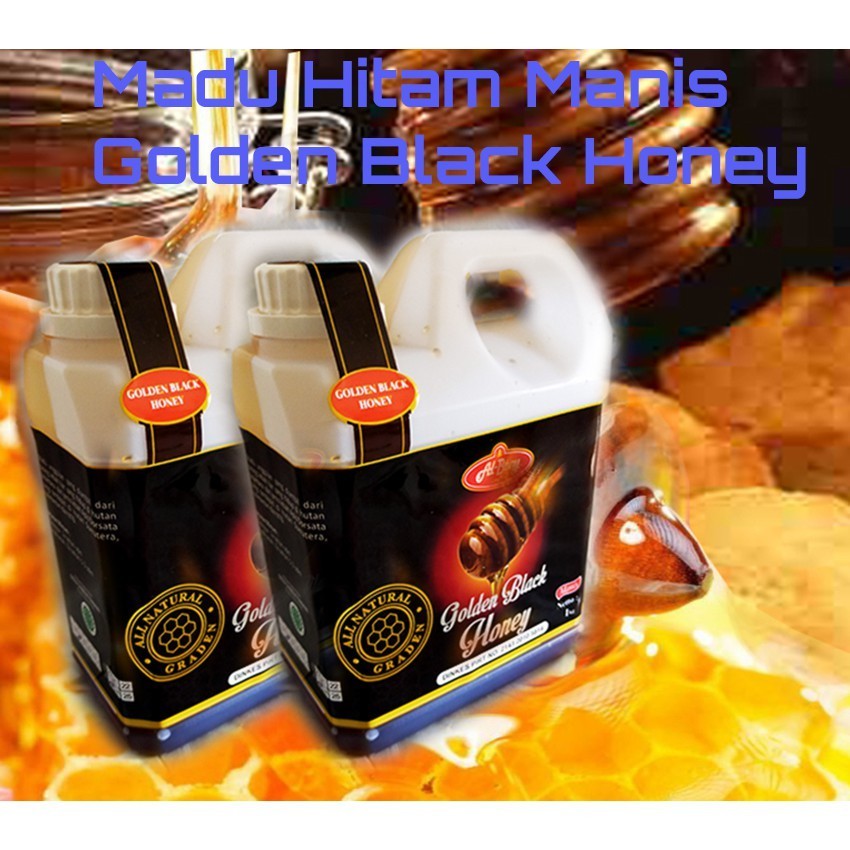 

PAKET 2 MADU SUPER HUTAN KALIMANTAN GOLDEN BLACK HONEY NETT @1KG (SUPLEMEN KESEHATAN & MULTIVITAMIN)