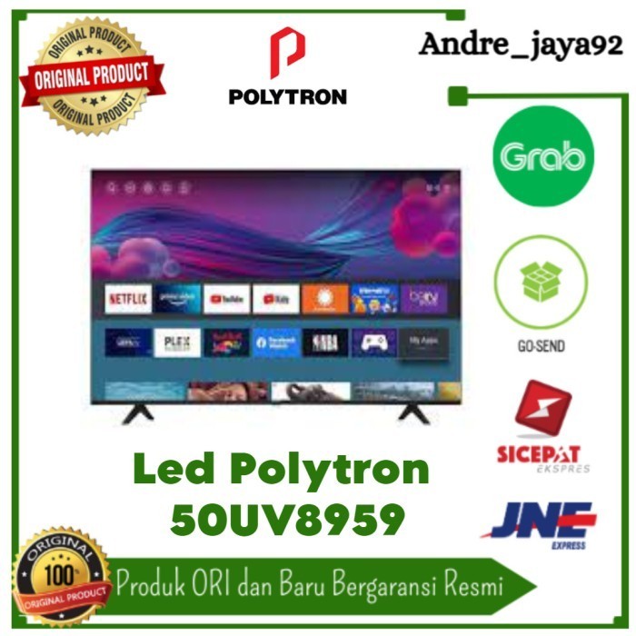 Led TV Polytron Smart TV 50 inch UHD PLD 50UV8959