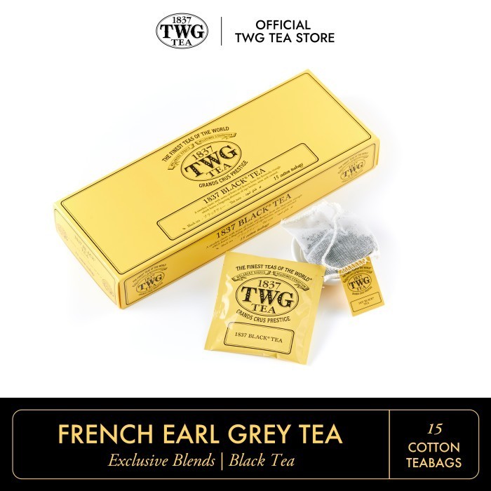 

TWG Tea ǀ French Earl Grey, Cotton Teabag