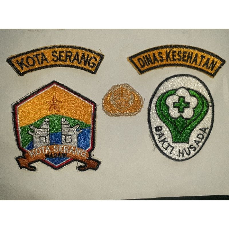 Atribut Seragam PDH/PNS/Guru/Pemda Kota Serang (Dinas Kesehatan)