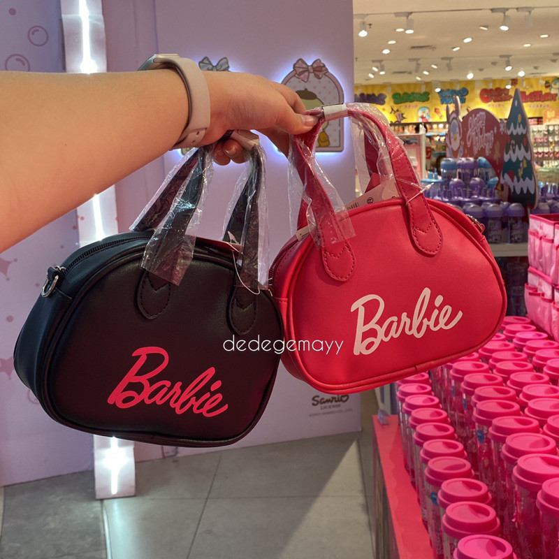 Miniso x Barbie Tas Barbie - Tas Selempang Barbie Slingbag
