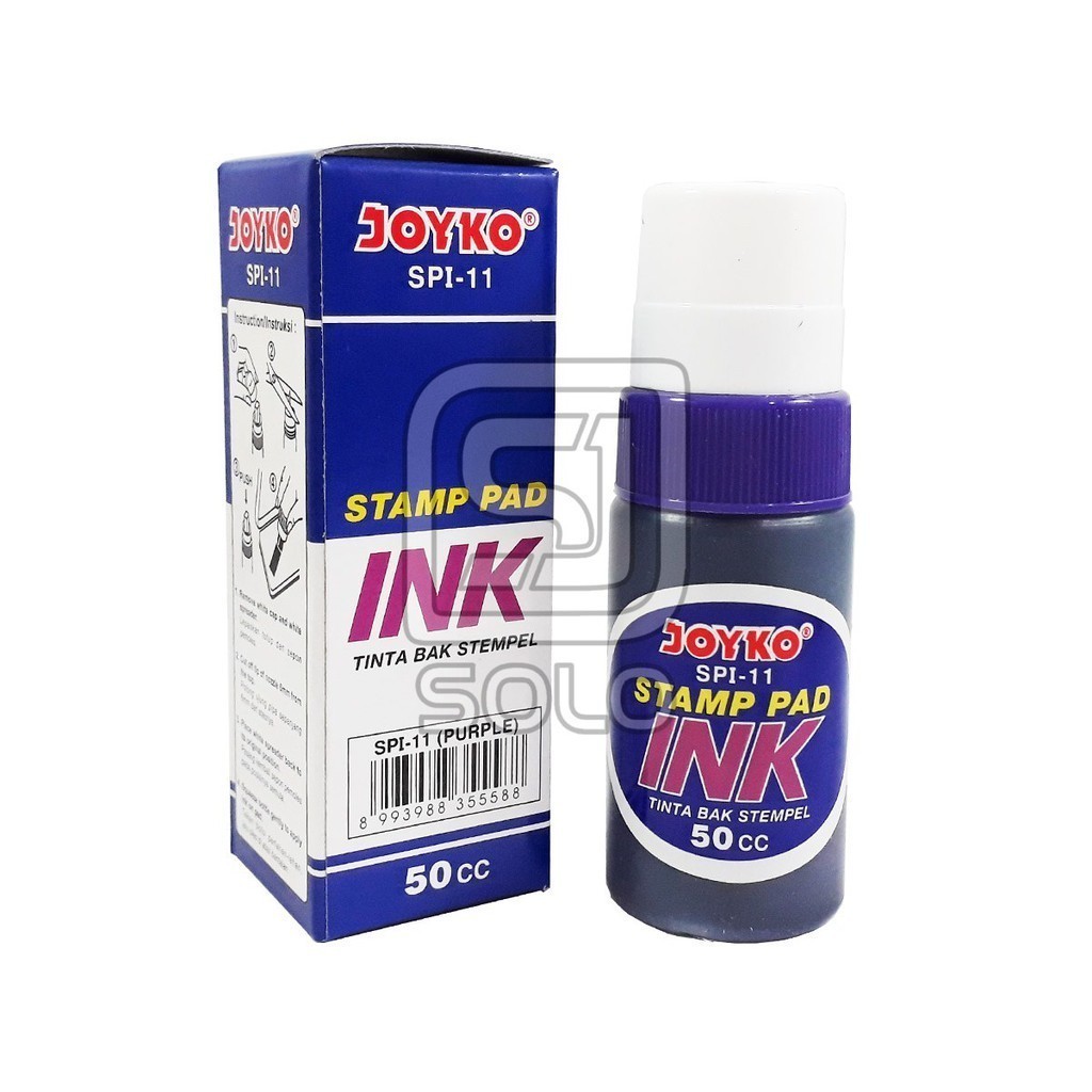 

REFILL INK STAMP PAD JOYKO Isi Ulang Tinta Stempel Permanent Warna