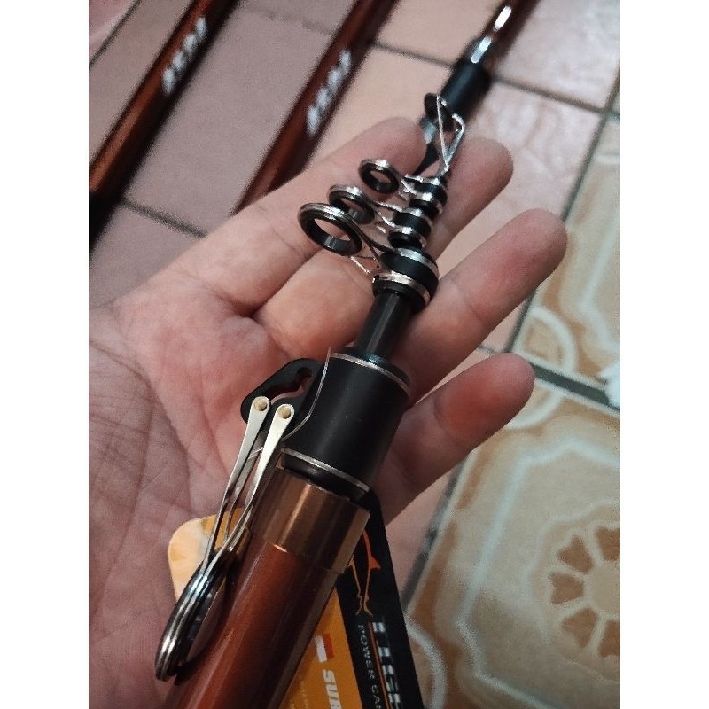 joran pancing daido tiger shark antena surf pantai 270cm 300cm 360cm 390cm 420cm 450cm carbon