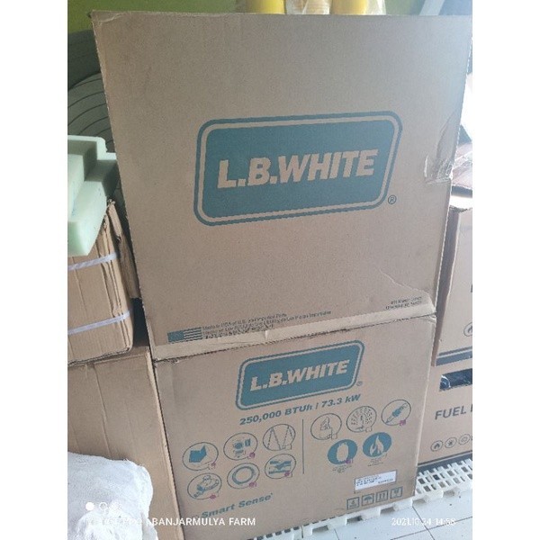 PEMANAS AYAM LB WHITE GUARDIANS HEATER GAS
