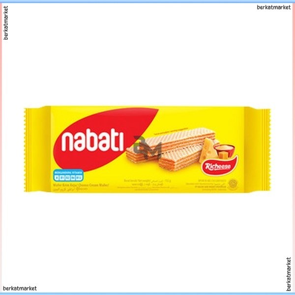 

NABATI RICHEESE WAFER KRIM KEJU 122 GR