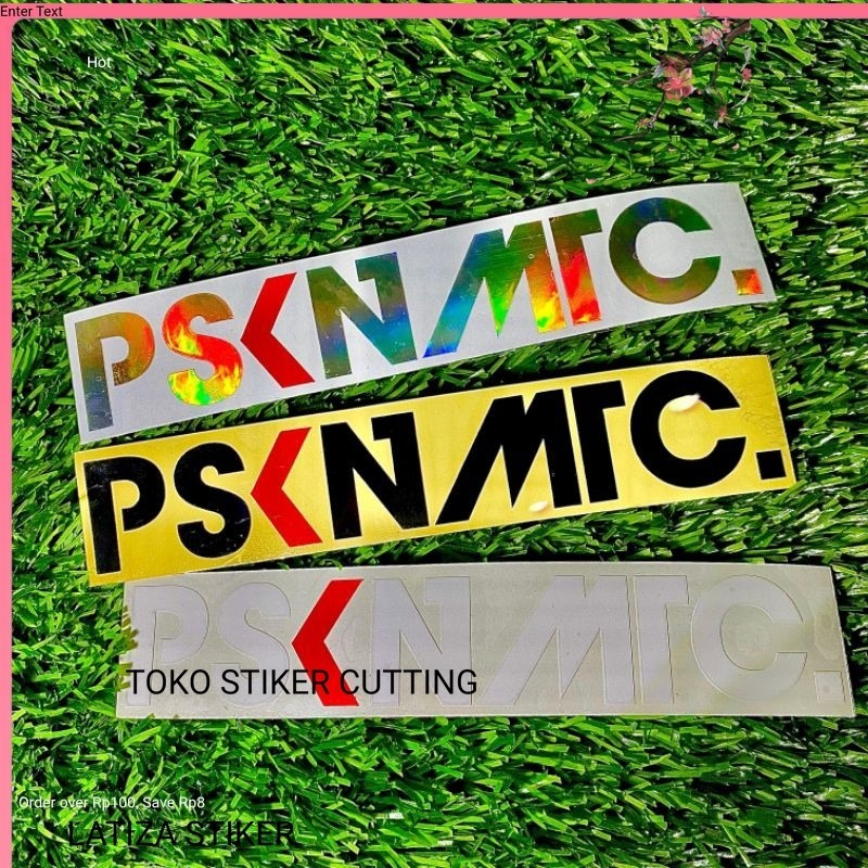 CUTTING STIKER Sticker cutting tulisan PSKNMTC. variasi motor helm sticker cutting berkualitas