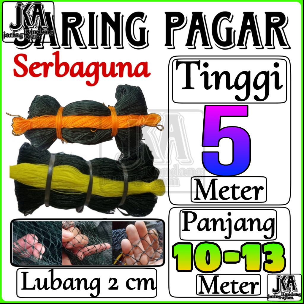 Jaring Ayam Lubang 2 cm Lebar 5 Meter / Jaring Pagar Ayam / Jaring Kandang Ayam