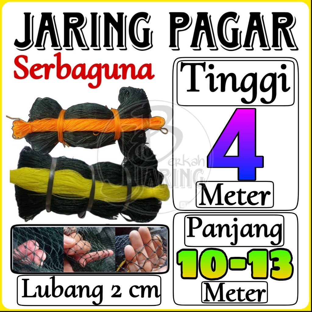 Jaring Ayam Lubang 2 cm Lebar 4 Meter / Jaring Pagar Ayam / Jaring Kandang Ayam