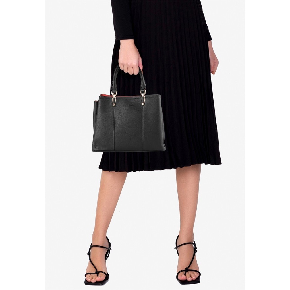 Terlaris ✨ -Pierre Cardin Tas Wanita Hand Bag Kasual Tas Kerja 9121518201BLA