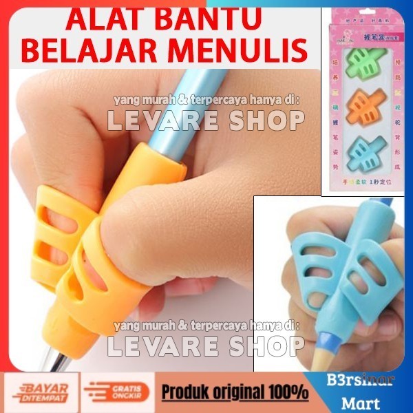 

[[KUALITAS TERBAIK]] Alat Bantu Belajar Tulis Menulis Anak Pegang Pensil Pencil Grip A COD