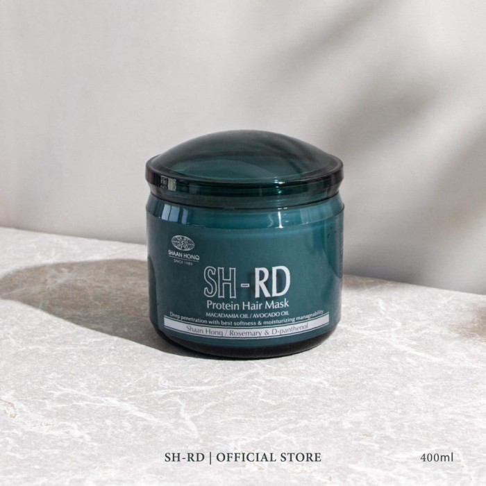 SHRD Protein Hair Mask with Keratin Avocado & Macadamia Oil Masker Rambut SH RD Keratin Hair Treatme