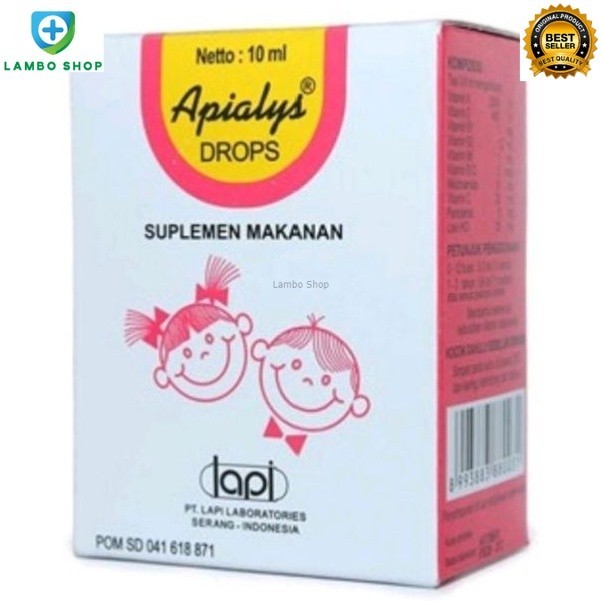 Apialys Baby Drops 10 ml Syrup 60 ml