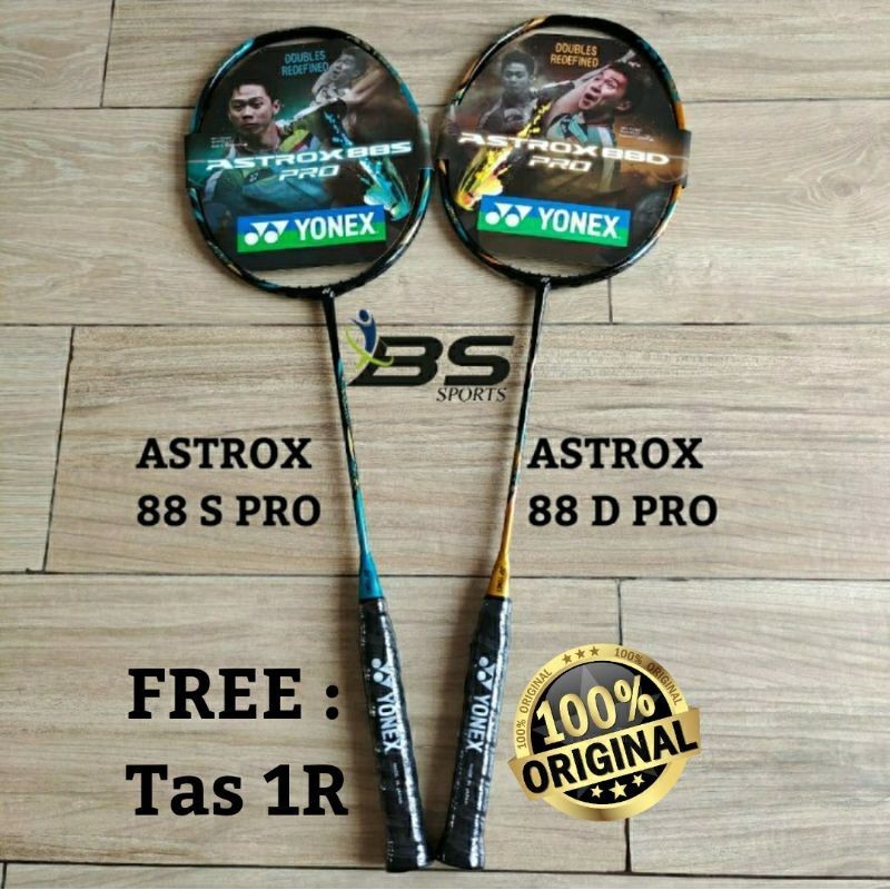 RAKET BADMINTON ASTROX 88D PRO 88 D PRO / ASTROX 88S PRO 88 S PRO ORIGINAL