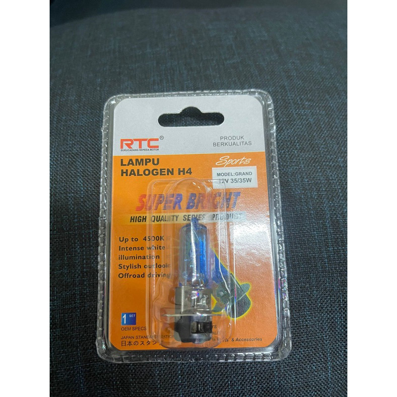 lampu depan halogen H6 12v 35watt kualitas terbaik