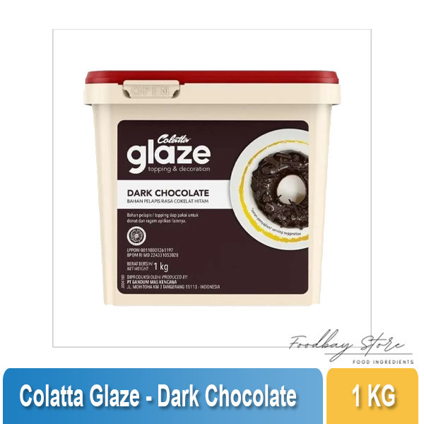 

Best Seller- COLATTA - Glaze Dark Chocolate 1 Kg