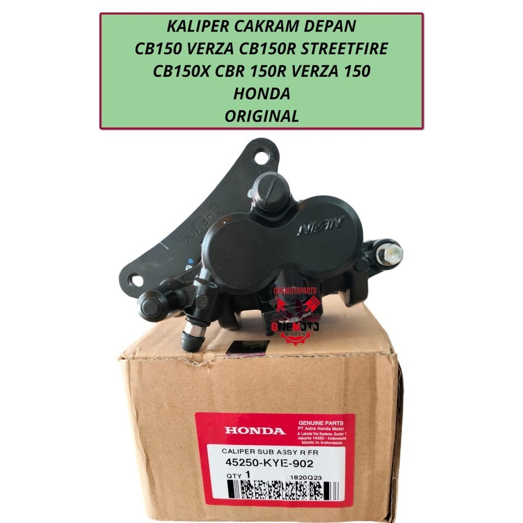 CALIPER KALIPER CAKRAM DEPAN CB150 VERZA CB150R STREETFIRE CB150X CBR 150R VERZA 150 HONDA ORI 45250