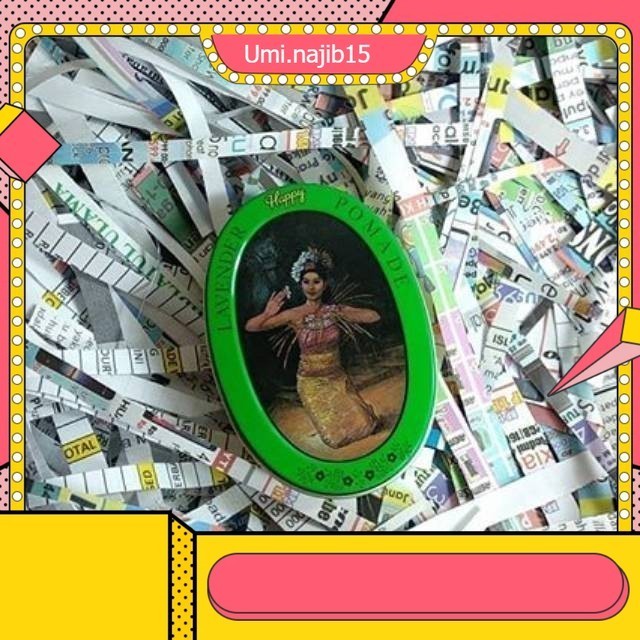 (UMI)Happy lavender pomade green hijau kaleng rita tokyo night vycaris lavender
