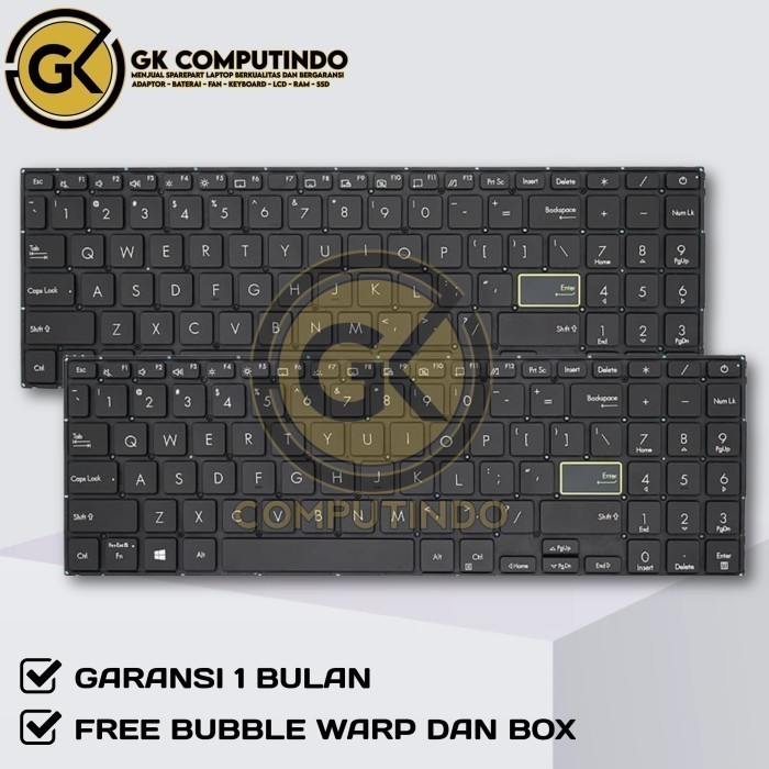 Keyboard Asus VivoBook E510 E510M E510MA E510KA L510 L510M L510MA
