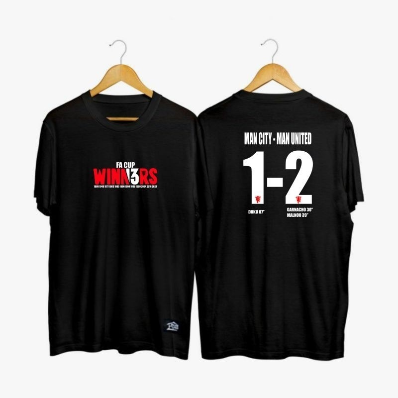 NAC Kaos Manchester United Winners FA CUP desain 2-1 COD