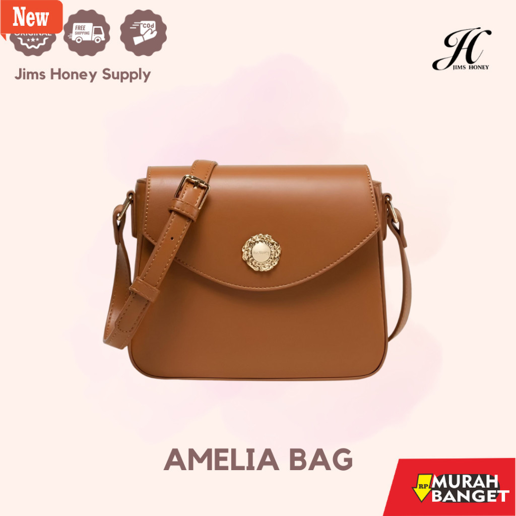 Selempang Wanita Kekinian Jims Honey Tas Selempang Terbaru 2023 Wanita Amelia Bag