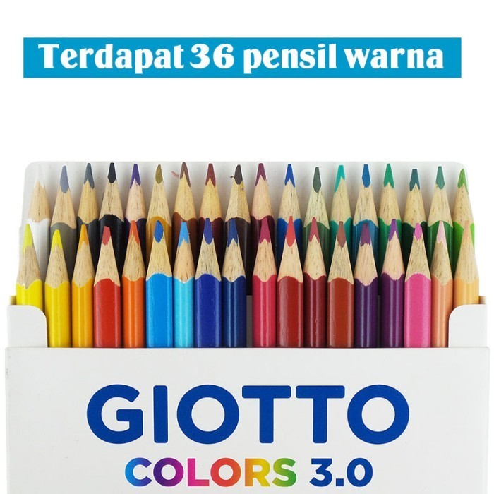 

✨LARIS✨ -GIOTTO Pensil Mewarnai 36 Warna 3 MM Color 3.0 LYR-277600