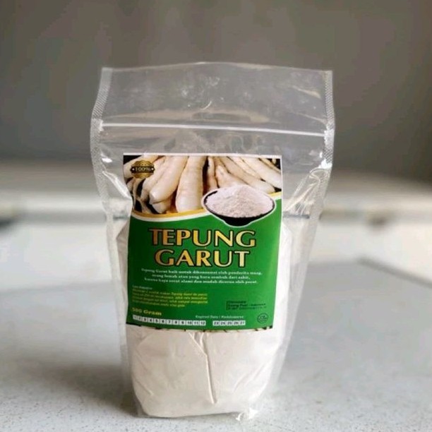 

TEPUNG GARUT/PATI ASAM LAMBUNG/ANGKRIK/ARROWROOT 500 Gr