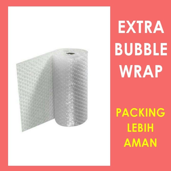 

COD Bubble Wrap PACK Tambahan Packing Paket Supaya Lebih Aman FREE ONGKIR