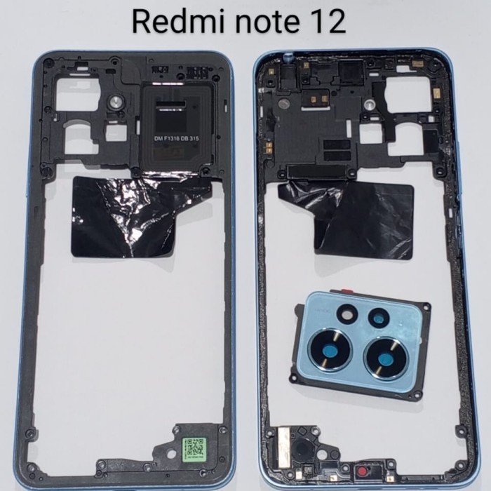 [ BERGARANSI ] BEZEL TUTUP MESIN REDMI NOTE 12