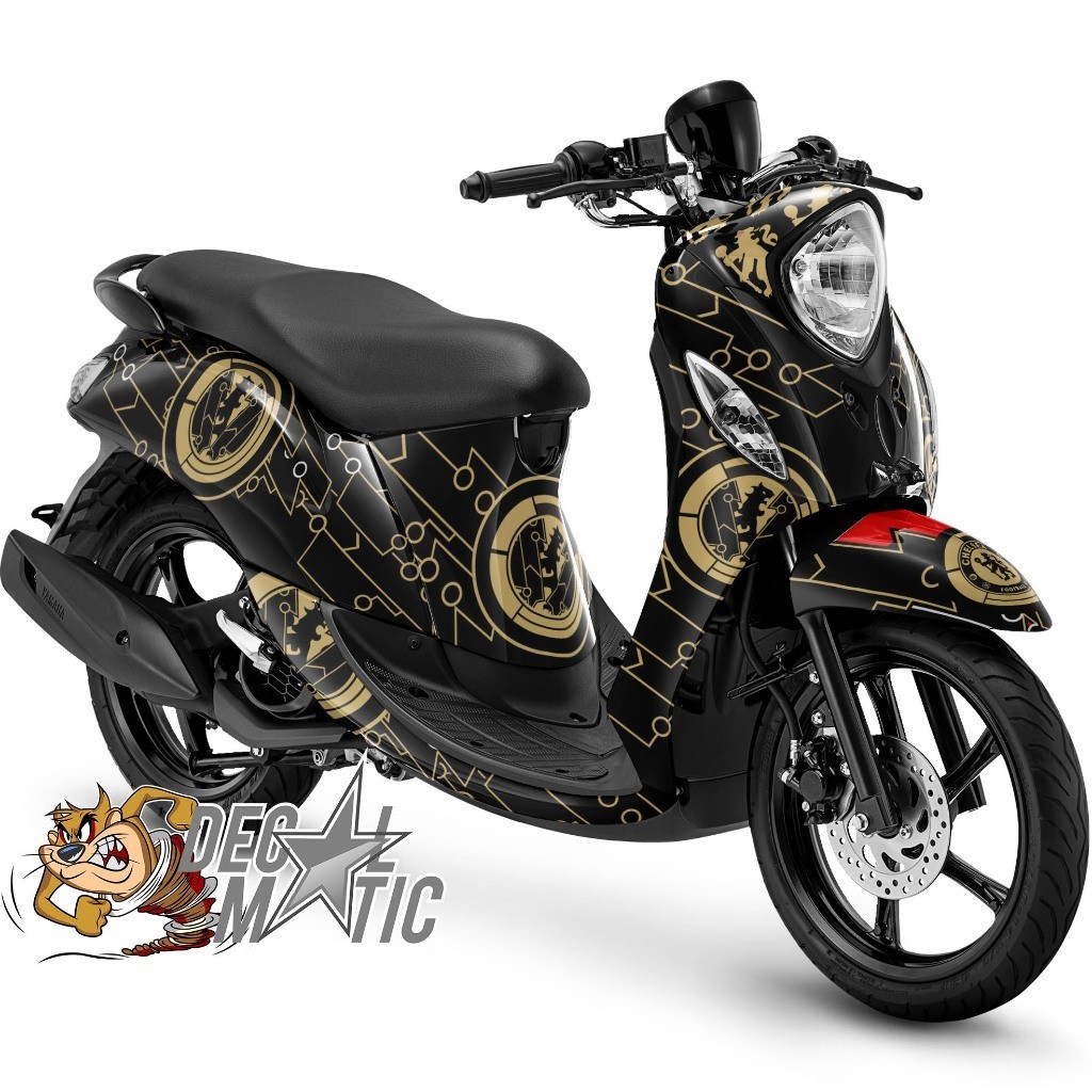 Decal Fino Full Body Stiker Fino 125 Sportty Premium Grande -  Chelsea