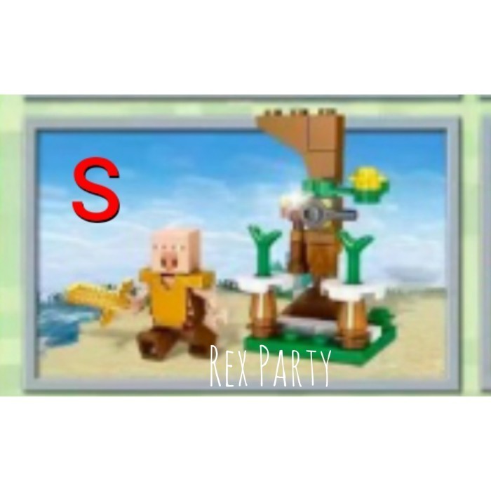 Vincent Minecraft Lego Building Block Brick/Mainan Minecraft Figure/Minecraft - Set S