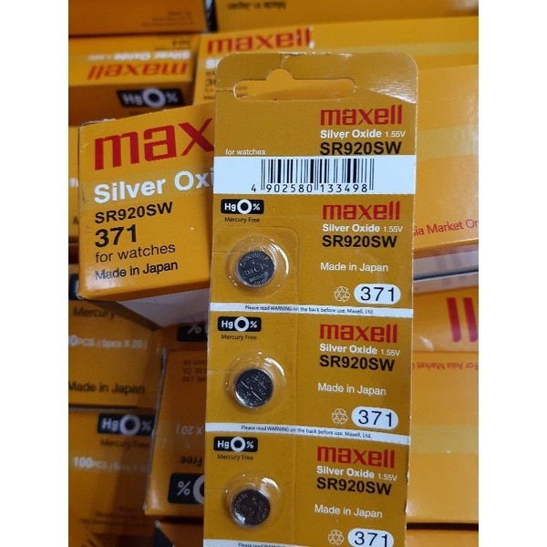 Baterai Maxell 920 SR920SW 371