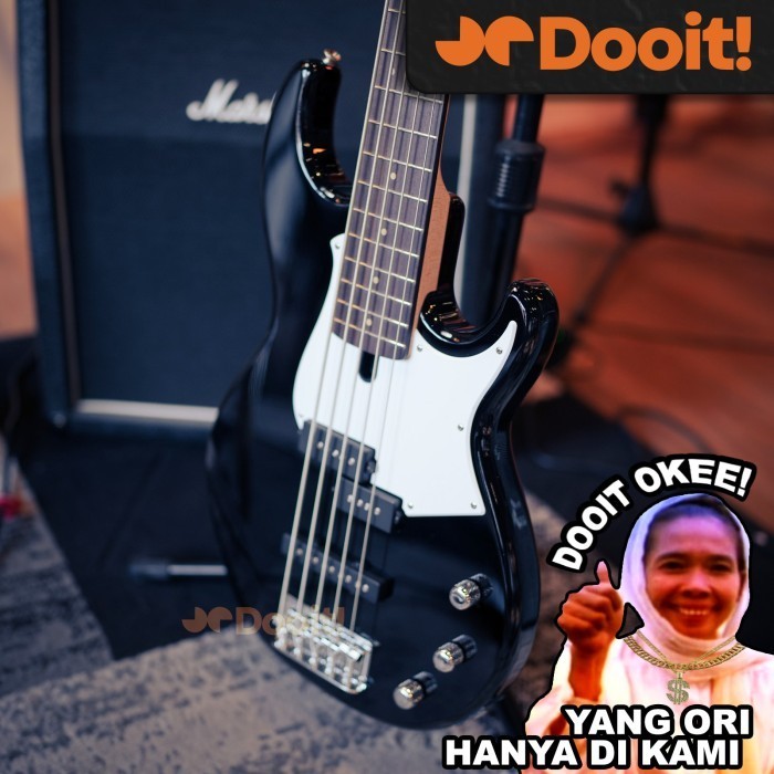 YAMAHA BB235 BB 235 Electric Elektrik Bass 5 Senar String - Black