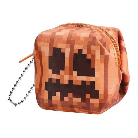 

Thosti Minecraft Box Pouch tempat pensil case bandai gashapon - PUMPKIN