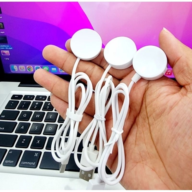 Kabel charger wireless smartwatch t800 ultra/ t900 ultra/ t8 ultra/ i8 ultra