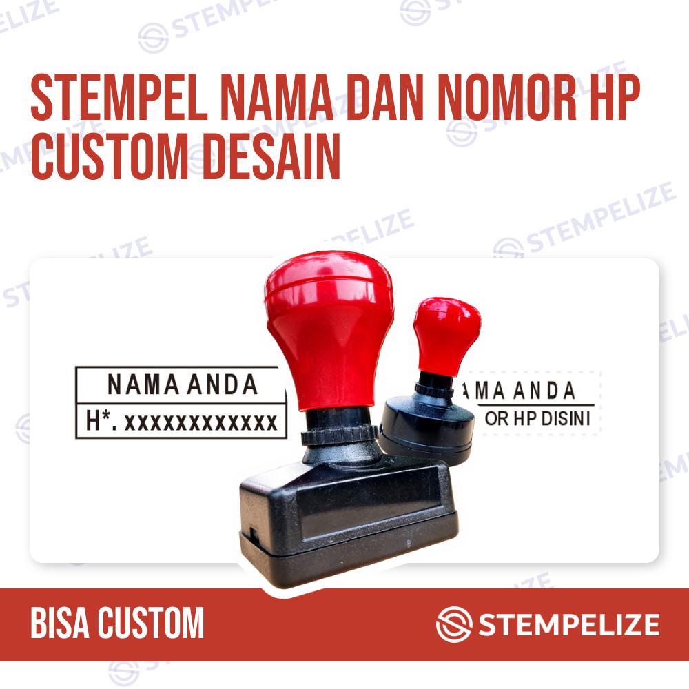 

Stempel Nama Dan Nomor HP Custom Desain