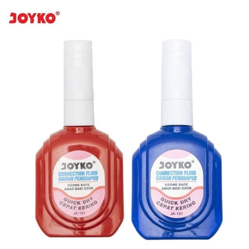 

Correction Fluid/Tipe-x cair Joyko Jk 101 ( 1pak/12pcs )