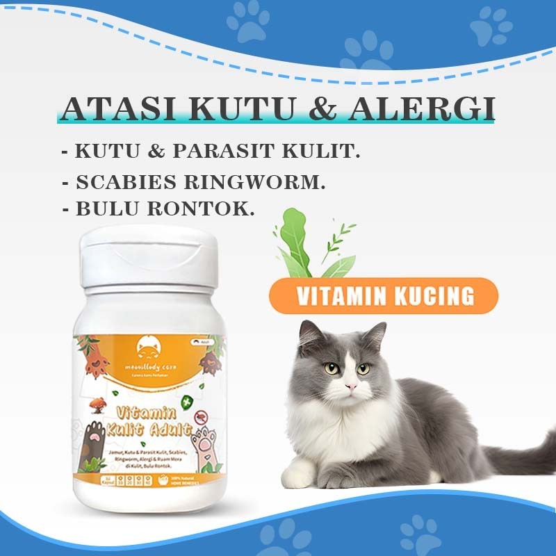 Vitamin Kucing 1Kaps vitamin imunitas kucing vitamin kucing kitten vitamin kucing lengkap