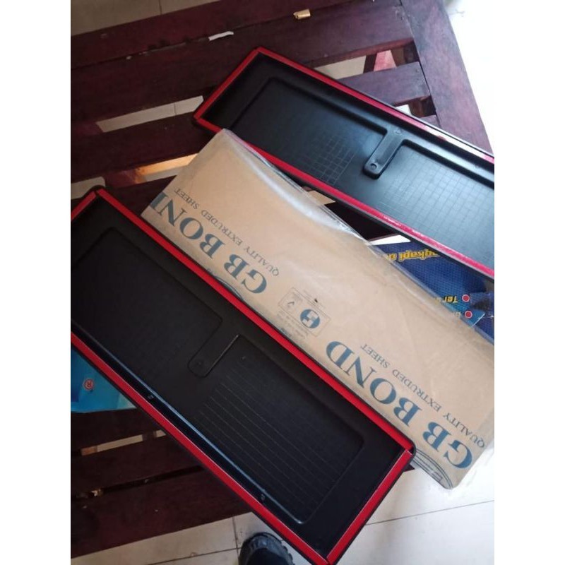 BINGKAI PLAT NO MOBIL LAPIS KACA / BINGKAI PLAT LAPIS KACA MOBIL / TEMPAT PLAT NOMOR MOBIL NOMER BK 