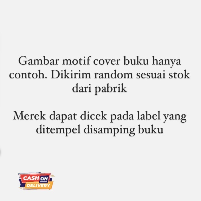 

✨LARIS✨ -Buku Tulis Big Boss Campus 50 lembar / Buku Boxy