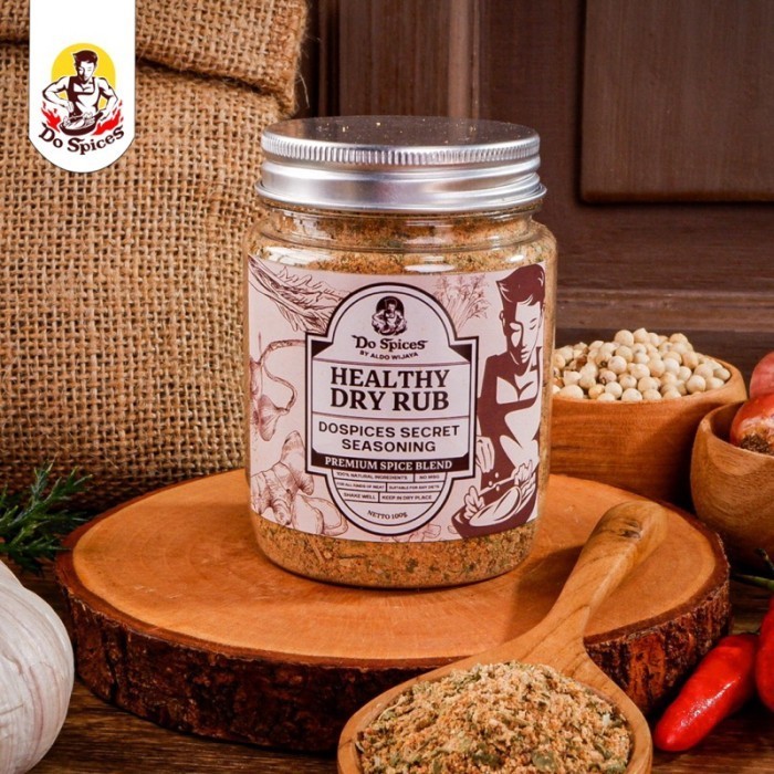 

TD Dospices Healthy Dry Rub Bumbu marinasi rendah kalori [Secret