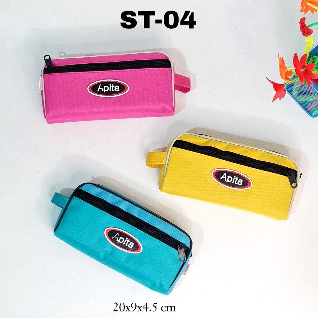 

GG Kotak Pensil Sleting Shintoeng ST-03/ST-04 / Tempat Pensil / Pencil Case/Tepak/Dompet Pensil/Pencil Pouch