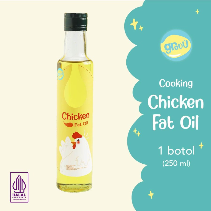 

Grouu - Fat Oil / Minyak Lemak - MPASI BB Booster - Chicken Fat