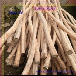 RANTING KAYU JATI~BAHAN KERAJINAN~RANTING JATI MACRAME~70CM