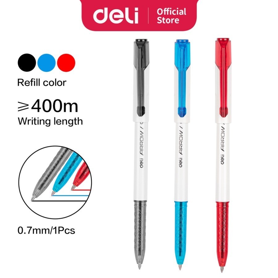 

Pulpen DELI Arrow 0.7mm - EQ23