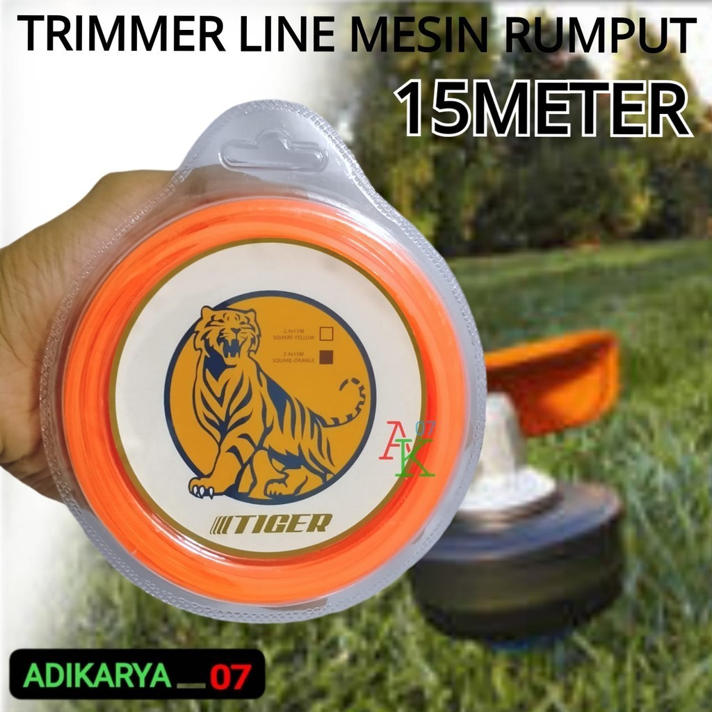 Pisau senar potong rumput senar potong rumput tali senar potong rumput 15MTR