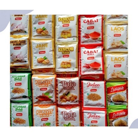 

[SR] Bumbu Tabura Lengkap / Bumbu Tabura Rentengan @12 Sachet